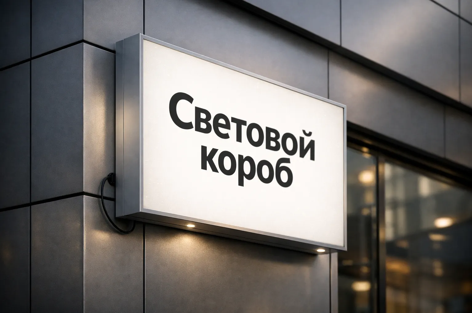 Световые вывески