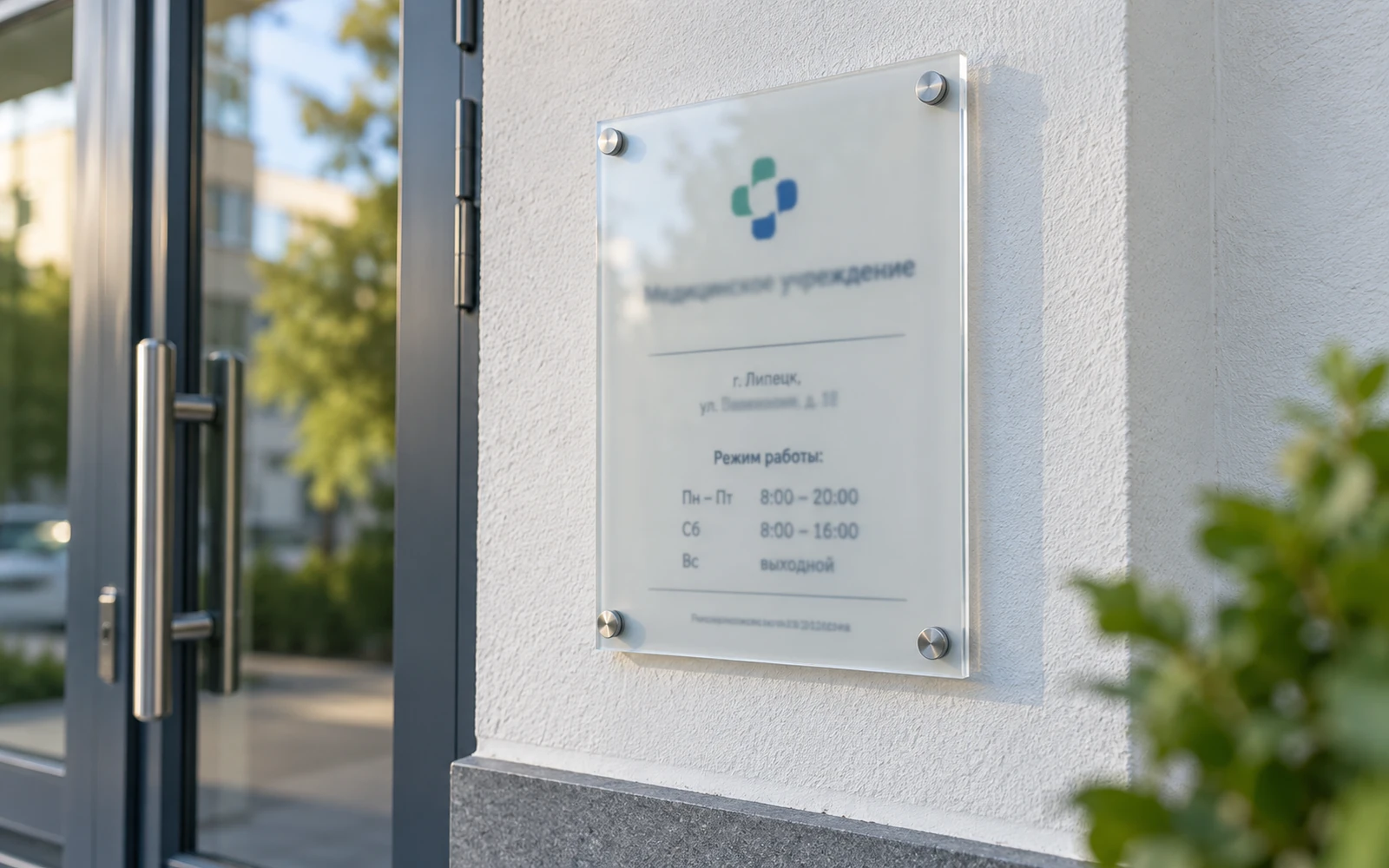 Информационные таблички